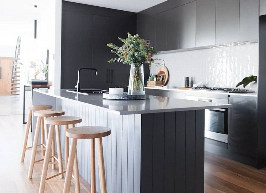 Pietra serena quartz worktop