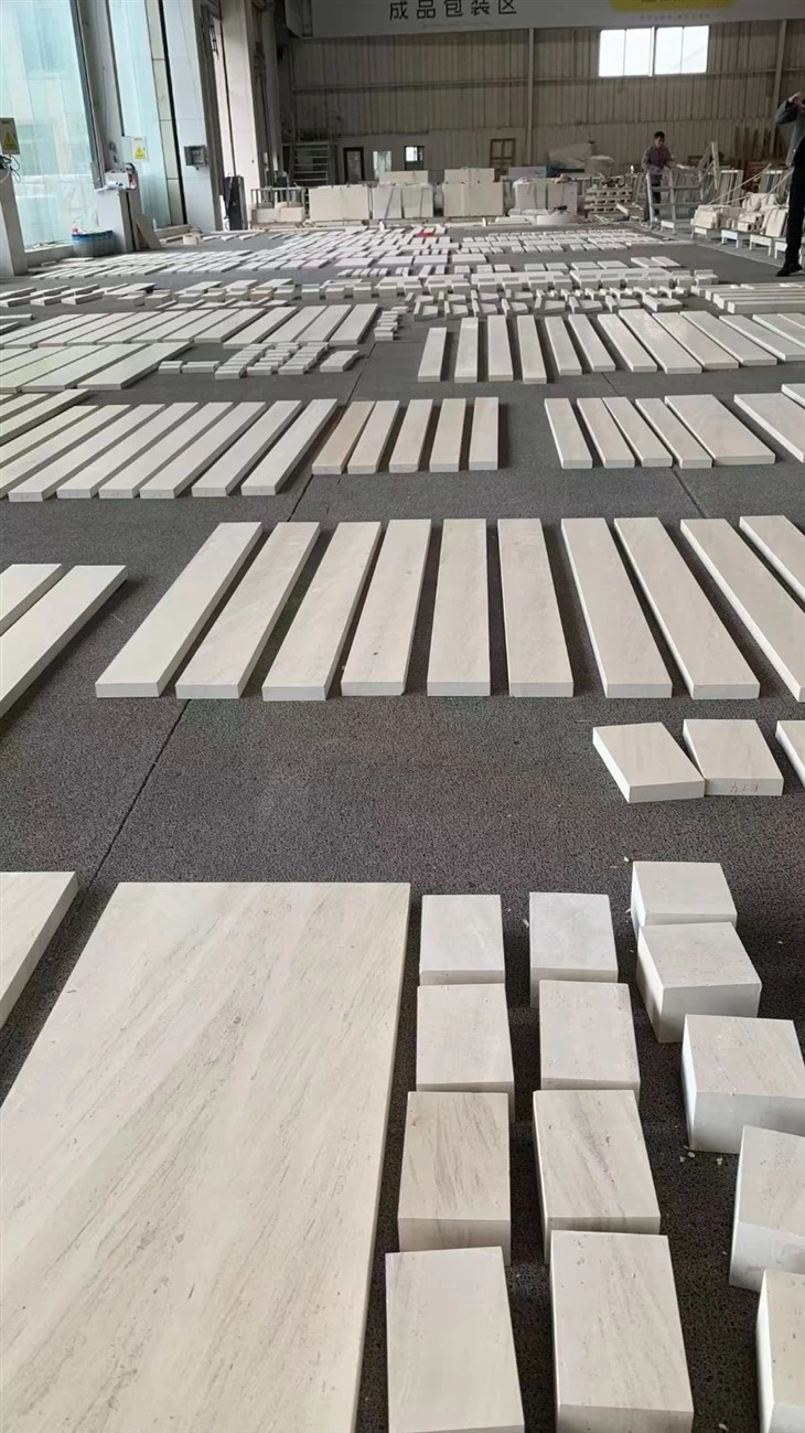 Moca Cream Limestone Honed Tiles For Wall Cladding And Flooring factory