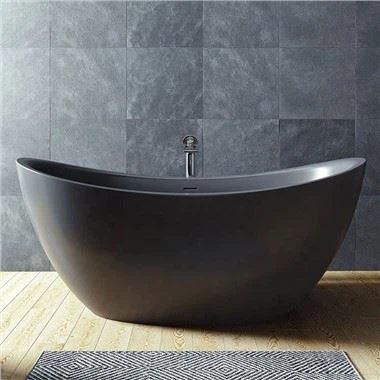 Black Stone Bathtub