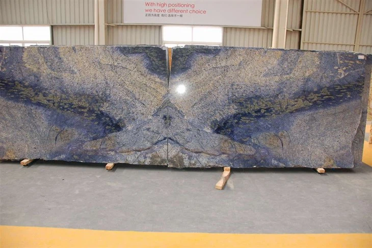 Natural Stone Brazil Azul Bahia / Brazil Blue Granite Tiles & Slabs
