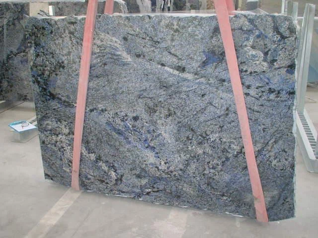Natural Stone Brazil Azul Bahia / Brazil Blue Granite Tiles & Slabs